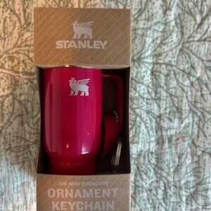 Stanley Water Bottle Keychain Christmas Tree Ornament